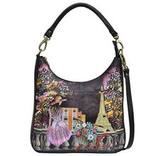 Load image into Gallery viewer, PARIS AT NIGHT Large Classic Hobo - 8467
