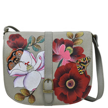 Load image into Gallery viewer, Dreamy Blossoms Flap Crossbody - 8486
