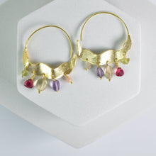 Load image into Gallery viewer, Crescent Moon Hoops Earrings - VER0015
