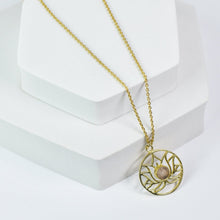 Load image into Gallery viewer, Golden Lotus Necklace - VNK0006
