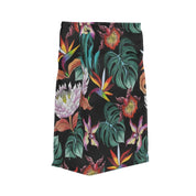 Island Escape Black Polyester Lunch Bag