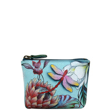 Load image into Gallery viewer, Jardin Bleu Coin Pouch - 1031
