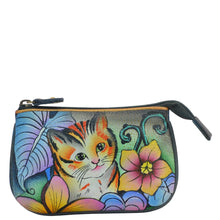 Load image into Gallery viewer, Cats In Wonderland Medium Zip Pouch - 1107
