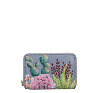 Desert Garden Accordion Style Credit And Business Card Holder - 1110