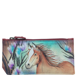 Free Spirit RFID Blocking Card Case with Coin Pouch - 1140