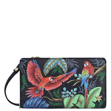 Load image into Gallery viewer, Rainforest Beauties Organizer Wallet Crossbody - 1149
