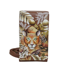 Load image into Gallery viewer, Cleopatra&#39;s Leopard Tan Smartphone Crossbody - 1154
