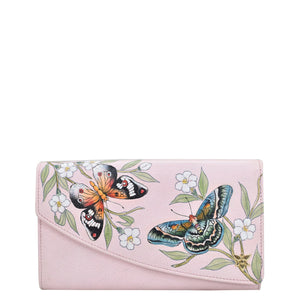 Butterfly Melody Accordion Flap Wallet - 1174