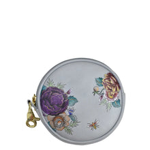 Load image into Gallery viewer, Floral Charm Round Coin Purse - 1175
