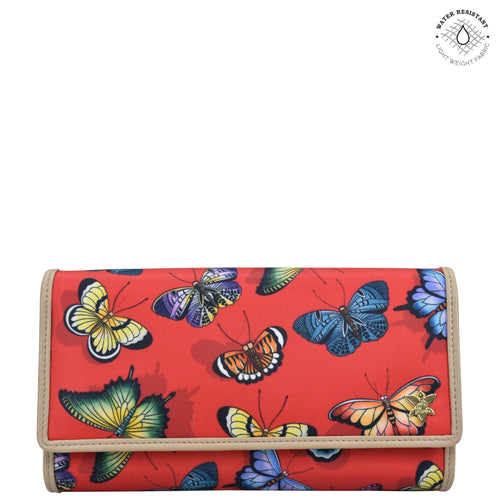 Anuschka Hand Painted Leather Wallet – FABULUX