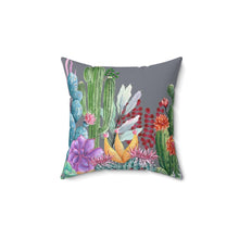 Load image into Gallery viewer, Desert Garden Polyester Square Pillow
