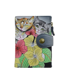Load image into Gallery viewer, Three Kittens Ladies Wallet - 1700

