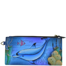 Load image into Gallery viewer, Playful Dolphin Organizer Wallet - 1713
