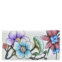 Load image into Gallery viewer, Floral Berries Ivory Clutch Wallet - 1714
