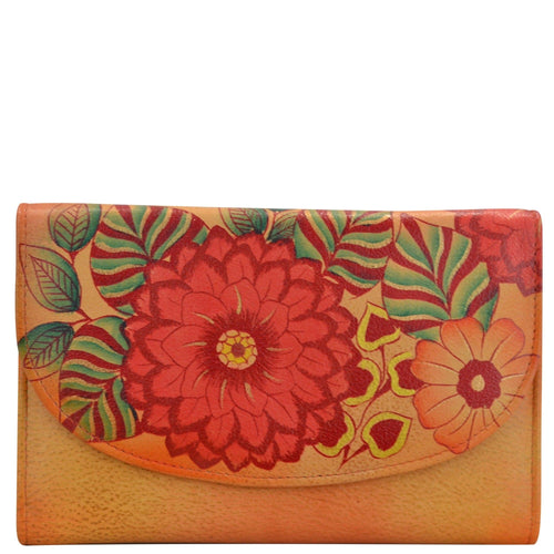 Summer Bloom Ladies Tri Fold Wallet - 1816