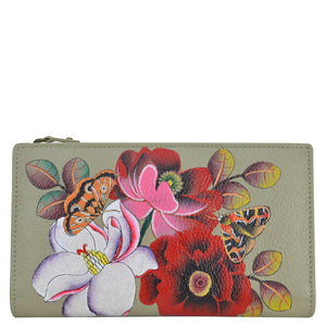 Dreamy Blossoms Bi-Fold Snap Wallet - 1822