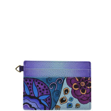 Load image into Gallery viewer, Tribal Potpourri Eggplant Credit card Case - 1825

