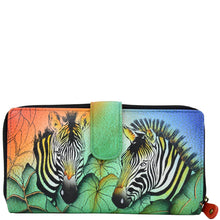 Load image into Gallery viewer, Zebra Safari Two fold wallet - 1827
