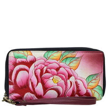 Load image into Gallery viewer, Precious Peony Zip-Around Clutch - 1832
