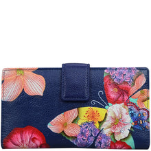 Load image into Gallery viewer, Butterfly Mosaic Two Fold Organizer Wallet - 1833
