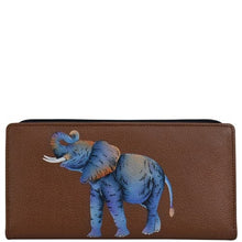Load image into Gallery viewer, African Elephant Two Fold Clutch - 1836
