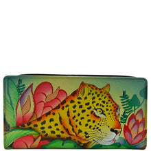 Load image into Gallery viewer, Jungle Leopard Two Fold Clutch - 1836
