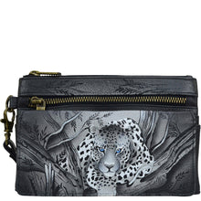 Load image into Gallery viewer,  African Leopard Wristlet Organizer Wallet - 1838
