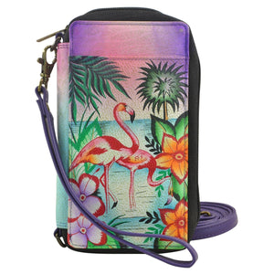 Tropical Flamingos Smartphone Case & Wallet - 1844