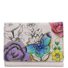Load image into Gallery viewer, Floral Paradise Ladies Three Fold Wallet - 1850
