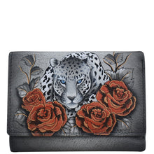 Load image into Gallery viewer, Leopard Love Ladies Three Fold Wallet - 1850
