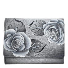 Load image into Gallery viewer, Romantic Rose Ladies Three Fold Wallet - 1850
