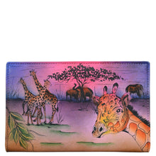 Load image into Gallery viewer, Serengeti Sunset Two Fold Wallet - 1852
