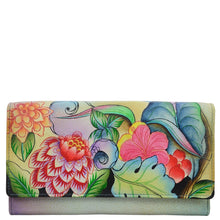 Load image into Gallery viewer, Whimsical Garden Three Fold Organizer Wallet - 1860
