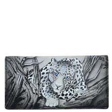 Load image into Gallery viewer, African Leopard Two-Fold Clutch Wallet - 1871
