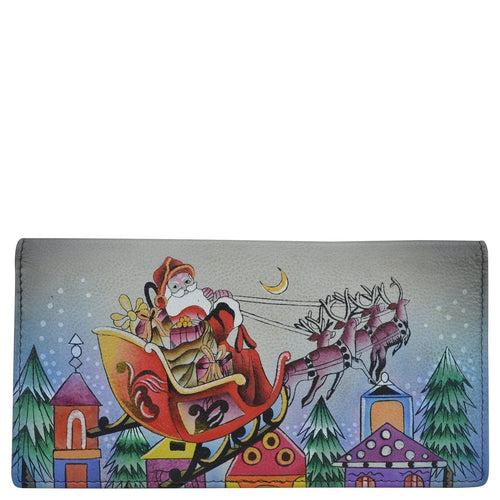 Riding With Santa Clutch Wallet - 1885