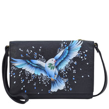 Load image into Gallery viewer, Peace and Love 4 In 1 Organizer Crossbody/Belt Bag/Clutch/Wristlet - 1903
