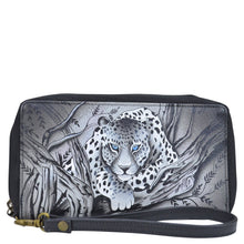 Load image into Gallery viewer, African Leopard Wristlet Organizer - 1933
