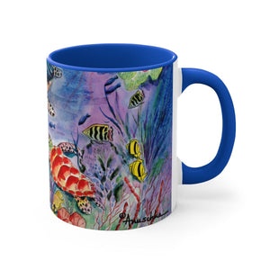Ocean Treasures Coffee Mug Blue (11 oz.)