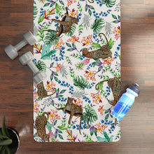 Load image into Gallery viewer, Jungle Queen Ivory Rubber Yoga Mat
