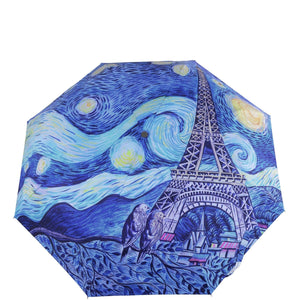 Love In Paris Auto Open/ Close Printed Umbrella - 3100