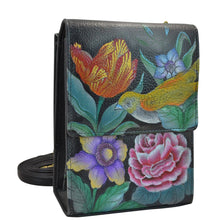 Load image into Gallery viewer, Vintage Bouquet Triple Compartment Crossbody Organizer - 412
