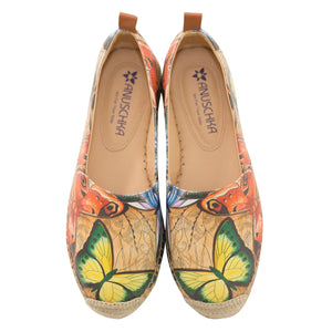ANIKA PRINTED LEATHER ESPADRILLE LOAFER - 4204