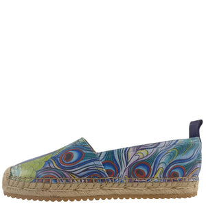 ANIKA PRINTED LEATHER ESPADRILLE LOAFER - 4204