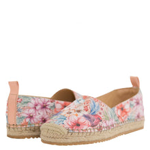 Load image into Gallery viewer, Vintage Garden ANIKA PRINTED LEATHER ESPADRILLE LOAFER - 4204
