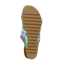 Load image into Gallery viewer, MYRA PRINTED LEATHER SLIDE - 4216

