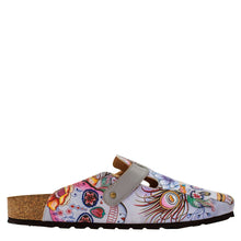 Load image into Gallery viewer, SARAH LEATHER PRINTED SLIP-ON CLOG - 4218
