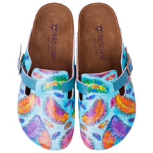 Load image into Gallery viewer, SARAH LEATHER PRINTED SLIP-ON CLOG - 4218
