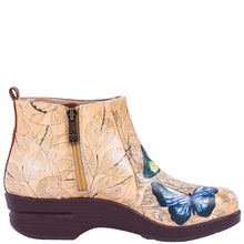 Load image into Gallery viewer, RACHEL PRINTED LEATHER CLOG BOOTIE - 4224
