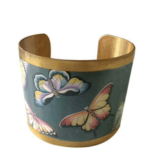 Load image into Gallery viewer, Butterfly Heaven Gold plated Cuff - 4300
