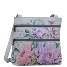 Load image into Gallery viewer, Bel Fiori Medium Crossbody With Double Zip Pockets - 447
